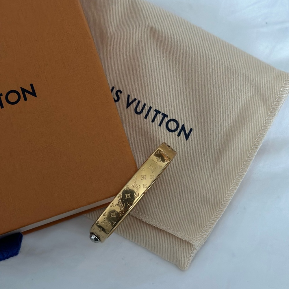 Louis Vuitton gold bangle